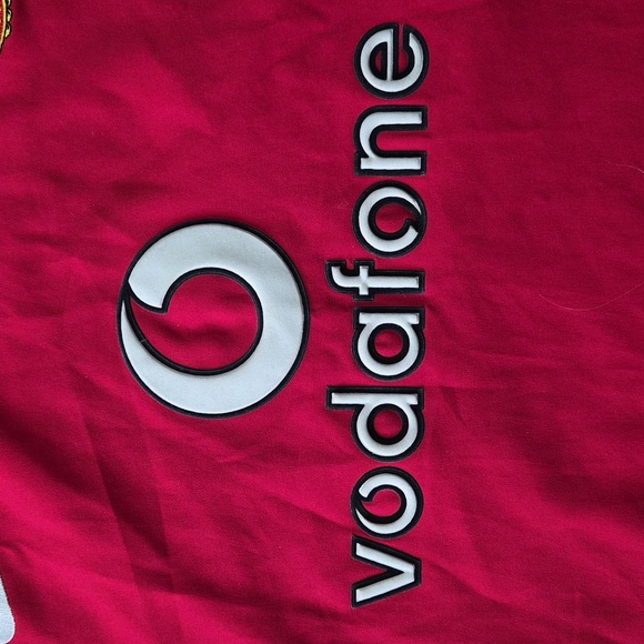 Nike Vodafone Manchester United Football Jersey Red & Black - Picture 5 of 10